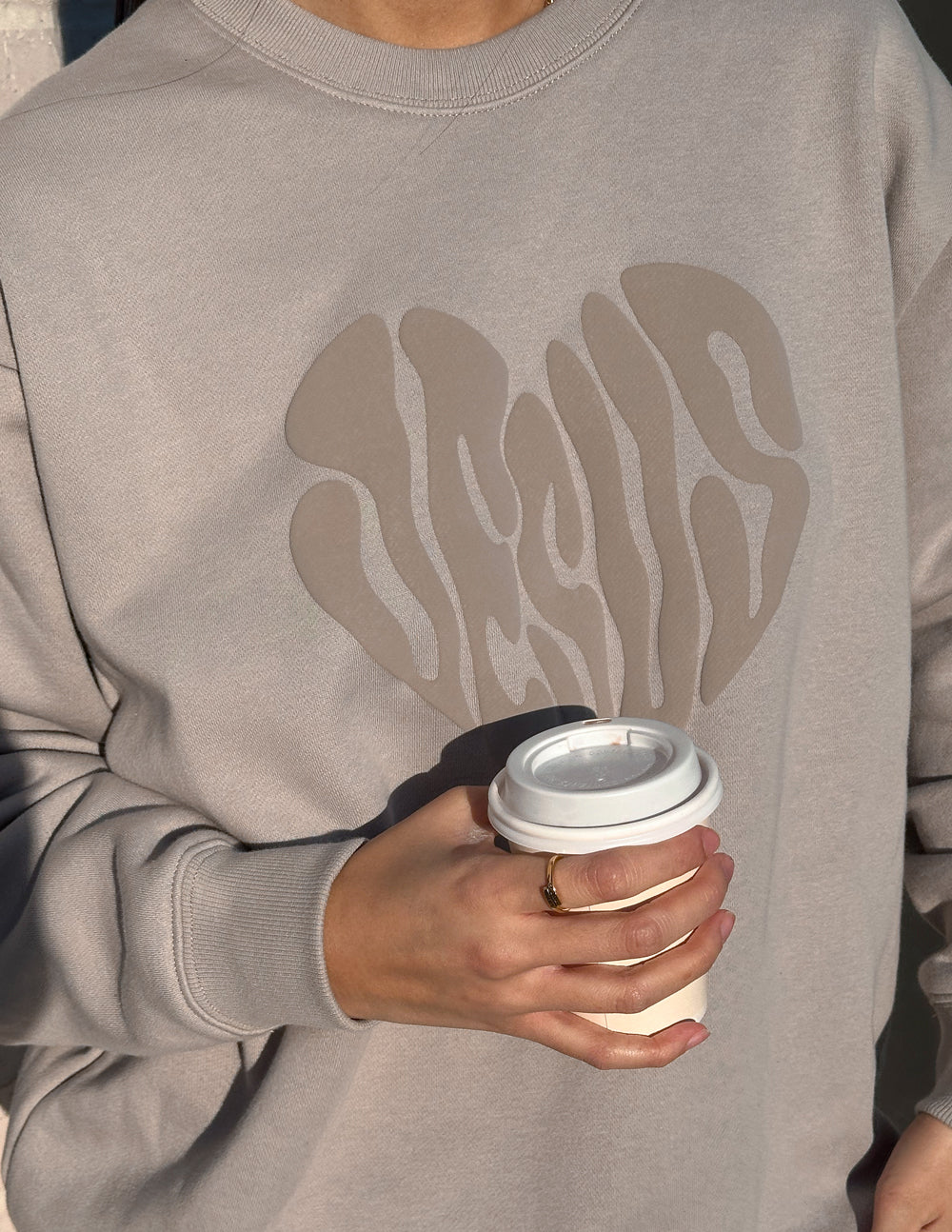 Heart Jesus Unisex Crewneck