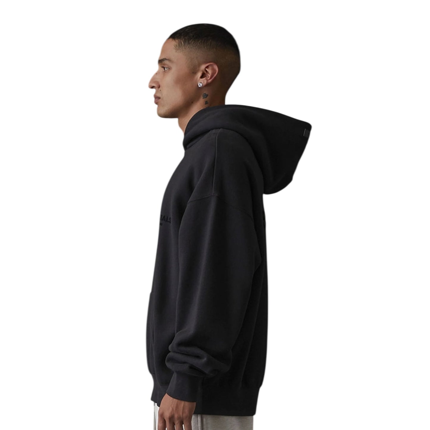 Essentials Fear of God- Authentic Essentials Brand Hoodie Stretch Limo SS22