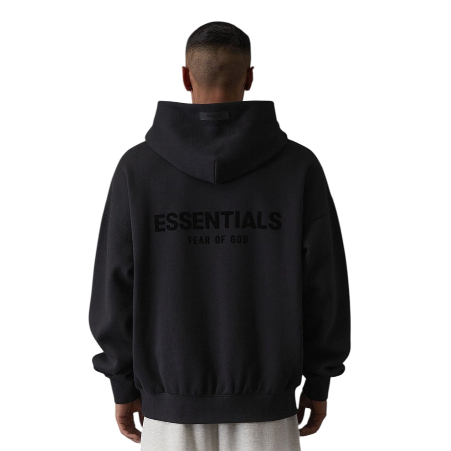Essentials Fear of God- Authentic Essentials Brand Hoodie Stretch Limo SS22