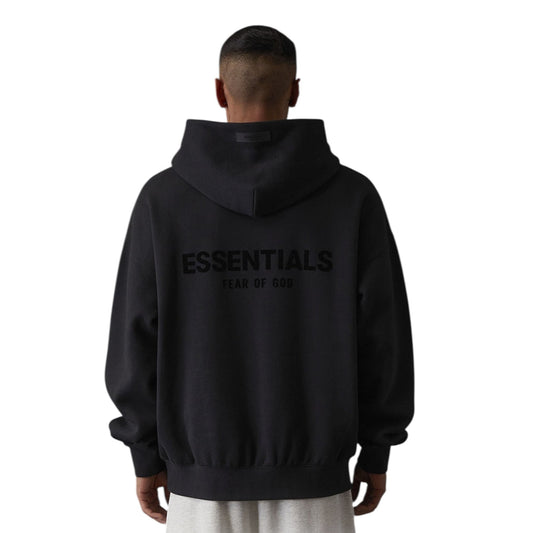 Essentials Fear of God- Authentic Essentials Brand Hoodie Stretch Limo SS22