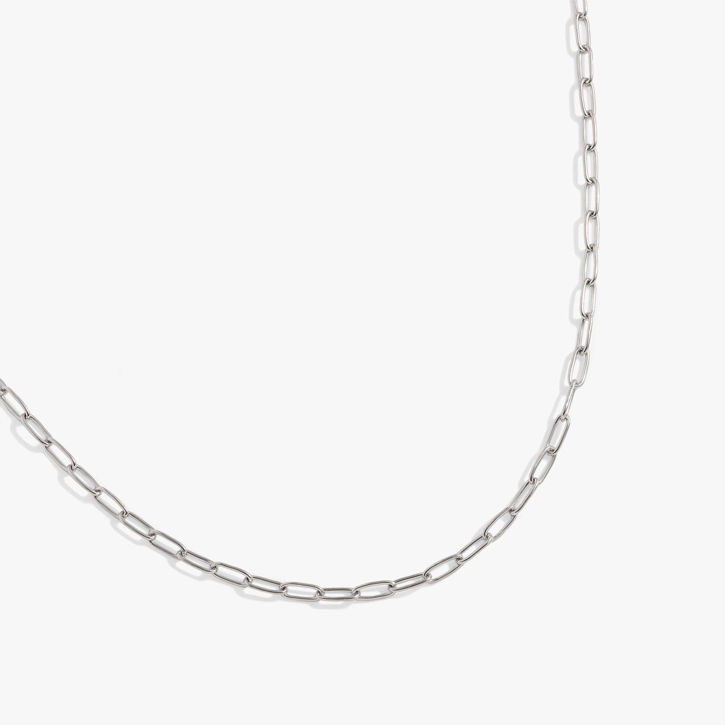 Paperclip Charm & Layering Necklace