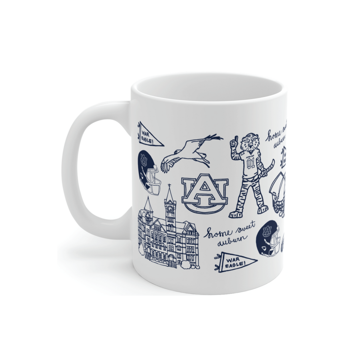 Auburn University - 11 oz Porcelain Mug