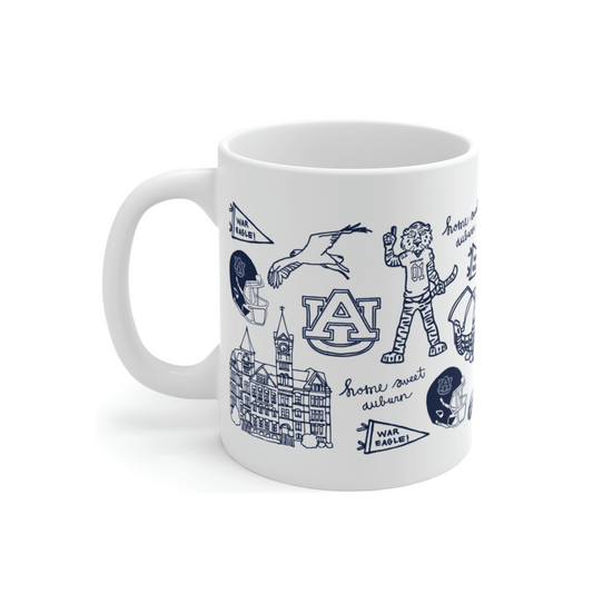 Auburn University - 11 oz Porcelain Mug