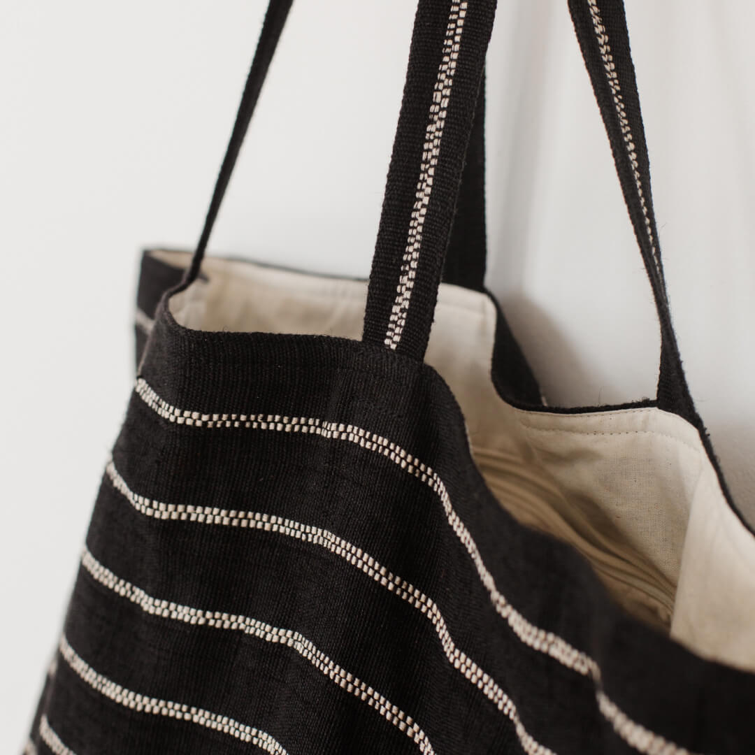 Chloe Striped Tote