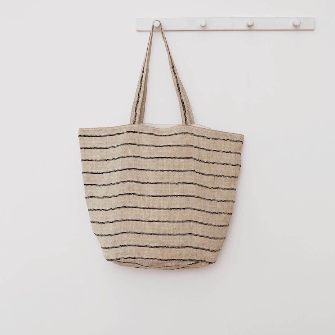 Chloe Striped Tote
