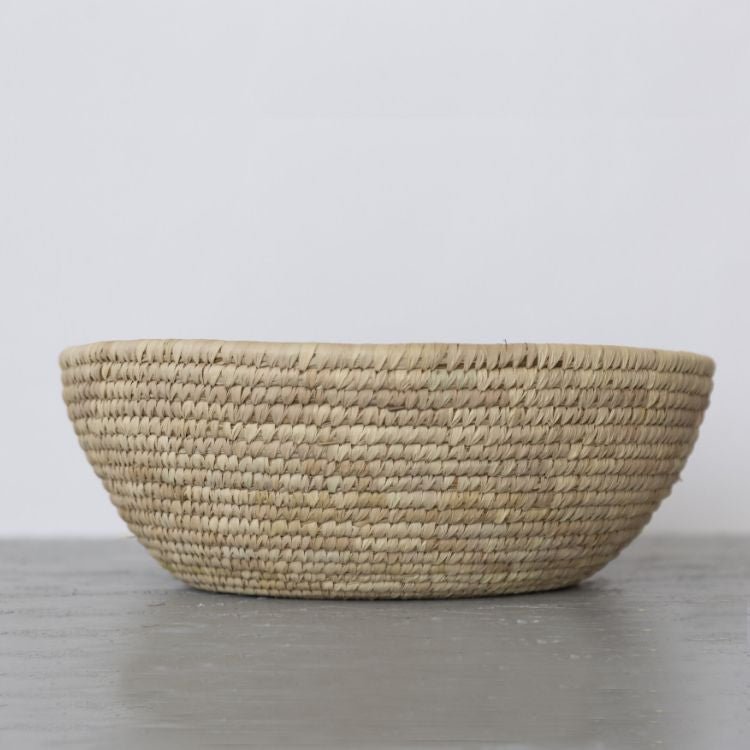 Palm Leaf Jumbo Woven Bowl